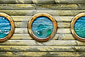 Ship porthole window