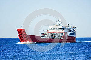 Ship Puerto Natales Chilean Patagonia