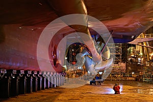 Ship repair photo