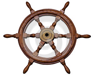 Ship`s wheel