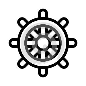 Ship stair vector thin line   icon