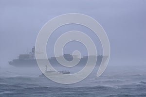 Ship in a Storm