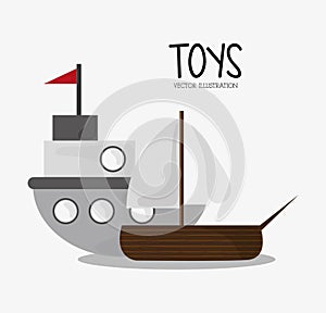 Ship toy and game design