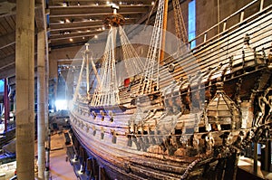Ship Vasa in the Vasamuseet
