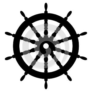 Ship wheel vector eps Hand drawn, Vector, Eps, Logo, Icon, silhouette Illustration by crafteroks for different uses.