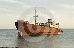 Ship wreck, Arrecife, Lanzarote photo