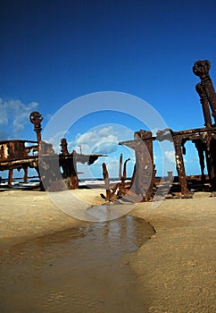 Ship wreck, Fraser island