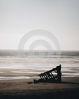 Ship wreck of the Peter Iredale