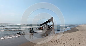 The Ship Wreck of the Peter Iredale