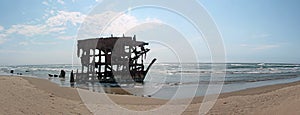 The Ship Wreck of the Peter Iredale
