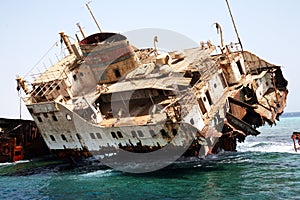 Ship Wreck in Red sea