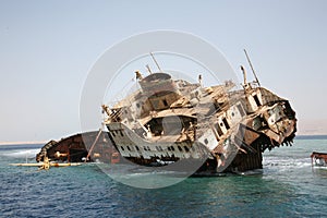 Ship Wreck in Red Sea