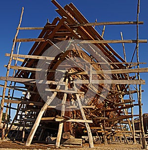 Shipbuilding in Gujarat, India