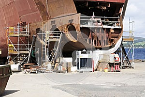 Shipbuilding industry steel ship construction for ferry business