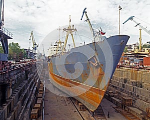 Shipbuilding, ship repair