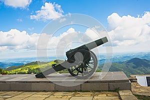 Shipka Pass Freedom Monument cannon