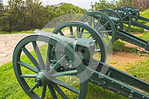 Shipka Pass Freedom Monument cannon