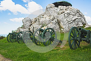 Shipka Pass Freedom Monument cannon