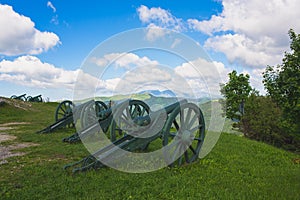 Shipka Pass Freedom Monument cannon