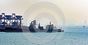 Shipment of bulk cargoes on board a vessel.