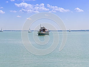 Shipping on Balaton