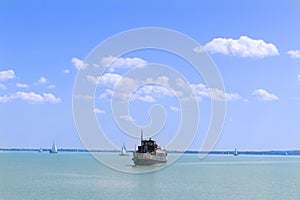 Shipping on Balaton