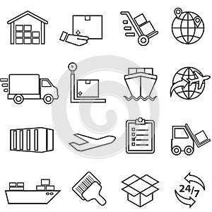 Shipping, cargo, delivery, distribution, freight and warehouse l