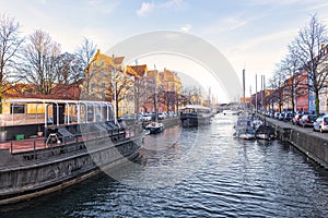 Shipping channel in Copenhagen