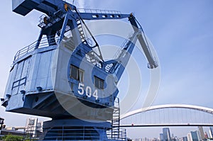 Shipping Crane in Shanghai