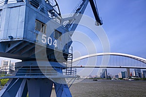 Shipping Crane in Shanghai