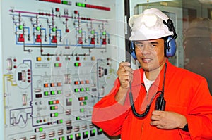 A shipping engineer