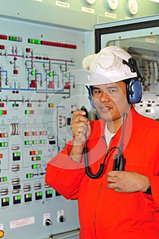 A shipping engineer