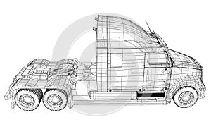 Shipping industry, logistics transportation and cargo freight transport industrial business commercial concept wire