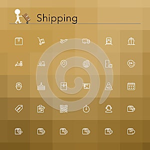 Shipping Line Icons