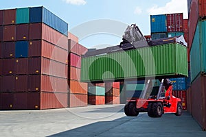 Shipping and logistics transportation industry.