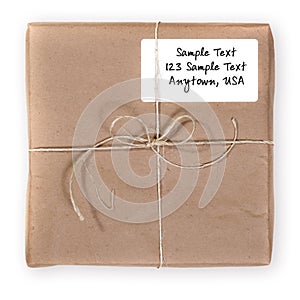 Shipping Package Sent Through the Mail