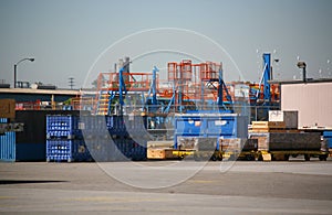 Shipping Receiving Area of Aerospace Plant