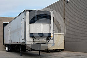 Shipping truck trailer