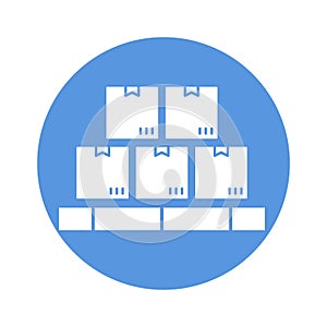 Shipping Vector Icon which can easily modify or edit