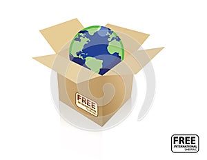 Shipping world box