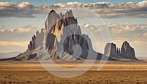 Shiprock New Mexico Southwestern Desert