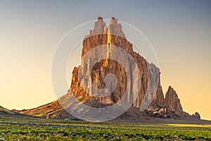 Shiprock, New Mexico, USA at the Shiprock