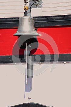 Ships bell on a sternwheeler