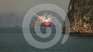 Ships carriers transporting dry loose cargo, Vietnam