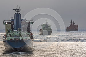 Ships in the ice