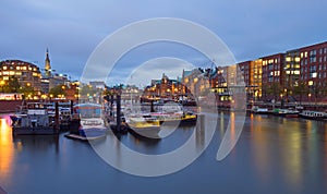 Ships in the Speicherstadt