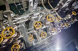 Ships valves, main engine