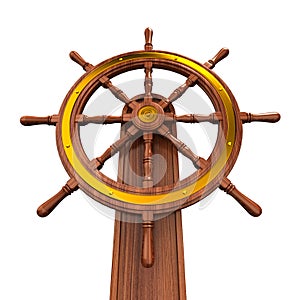 Ships wheel photo