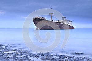 Shipwreck. photo