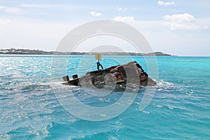 Shipwreck in Bermuda